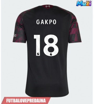 Lacne Muži Futbalové dres Liverpool Cody Gakpo #18 2026-27 Krátky Rukáv - Tretina